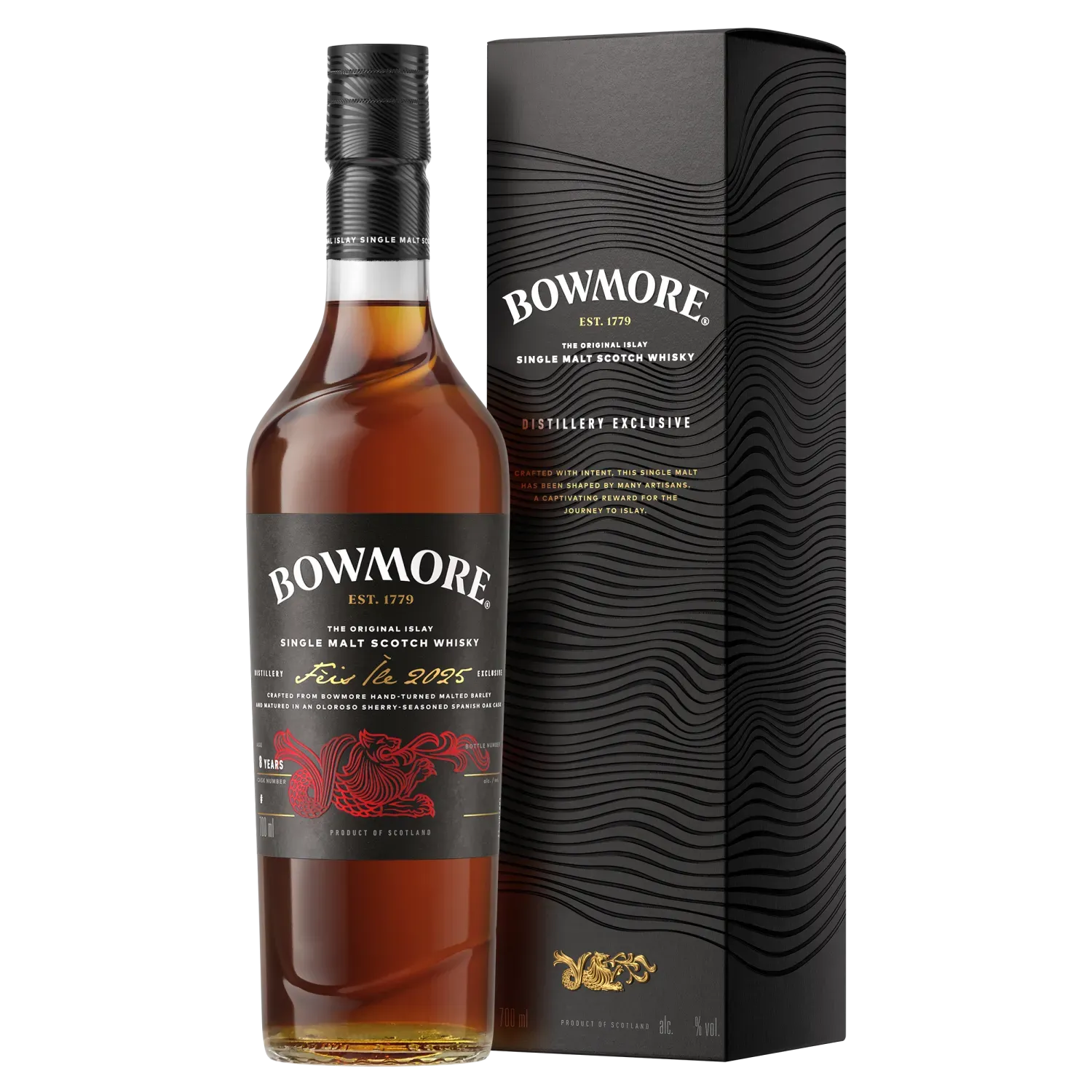 スコッチウィスキー　BOWMORE  ISLAY 750ml Premium Single Malt Scotch Whiskies from Islay | Bowmore